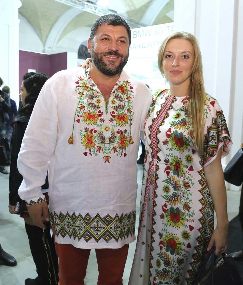гости на презентации новой коллекции ТМ RUTA S/S 2014 "Два кольори" на Ukrainian Fashion Week